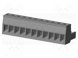 Connector: pluggable terminal block; plug; female; straight; grey