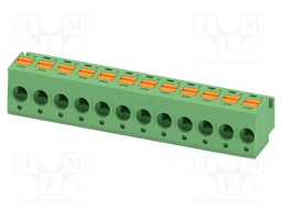 PCB connector, nominal cross section: 1.5 mm?, color: green,