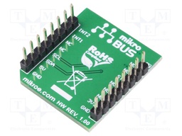 Click board; vibration sensor; I2C; D7S; mikroBUS connector