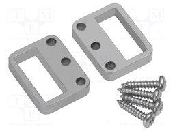 Holder; zinc plated steel; Application: SURFACE10; V: straight