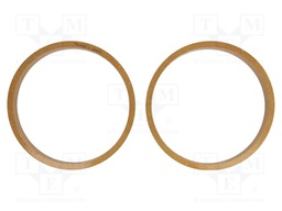 Spacer ring; MDF; 200mm; impregnated,varnished; 2pcs.