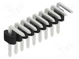 Connector: pin strips; pin header; male; PIN: 9; 1.27mm; THT; 1x9