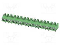 PCB terminal block, nominal current: 17.5 A, rated voltage (