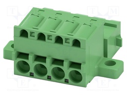 PCB connector, nominal cross section: 2.5 mm?, color: green,