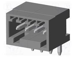 Connector: pluggable terminal block; socket; male; on PCBs