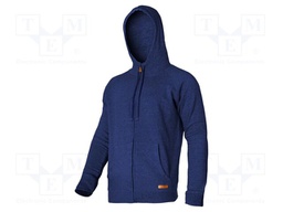 Hoodie; Size: XXL; navy blue; 320g/m2