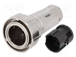 Connector: circular; plug; male; PIN: 10; w/o contacts; for cable