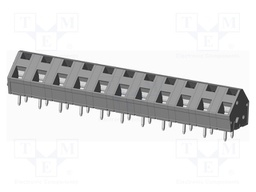 Connector: PCB terminal block; terminal; angled 45°; on PCBs