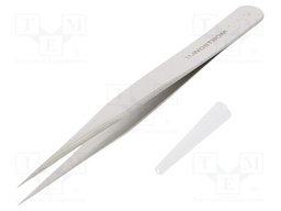 Tweezers; 120mm; for precision works; Blades: straight