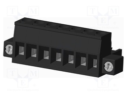 Connector: pluggable terminal block; plug; female; straight; 5mm