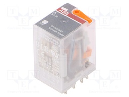 Relay: electromagnetic; 4PDT; Ucoil: 24VAC; 6A; Uswitch: max.250VAC