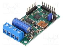 DC-motor driver; 21.77kHz; RC,TTL,USB,analog; 12A; Uin log: 3.3V