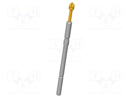 Test needle; Operational spring compression: 4mm; 20A; Ø: 2mm