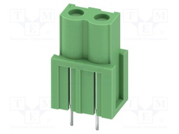 PCB headers, nominal cross section: 2.5 mm?, color: green, n