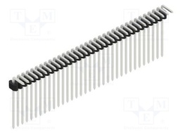 Connector: pin strips; pin header; male; PIN: 34; 1.27mm; THT; 1x34