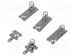 Battery contact kit; G808B-BC,G808G-BC; Size: AAA,R03; Batt.no: 4