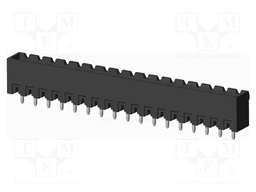 Connector: pluggable terminal block; socket; male; straight; THT
