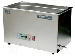 Ultrasonic washer; 475x280x170mm; 23l; 40kHz; 1.36kW; 80°C; 230VAC