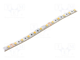 LED tape; white warm; 5050; LED/m: 60; 10mm; white PCB; IP44; 120°