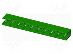 Connector: pluggable terminal block; socket; male; angled 90°
