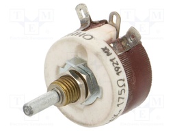 Potentiometer: shaft; 175Ω; 12.5W; 3.18mm; Shaft: smooth; wirewound