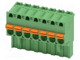 PCB connector, nominal cross section: 2.5 mm?, color: green,