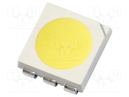 LED; SMD; 5050; white cold; 3600÷9700mcd; 6000-7100K; 120°; 60mA