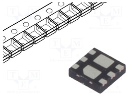 Transistor: P-MOSFET x2; unipolar; -20V; -3.6A; 1.4W; MicroFET