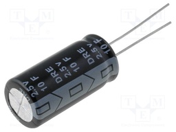 Capacitor: electrolytic; backup capacitor,supercapacitor; THT