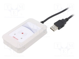RFID reader; 4.3÷5.5V; USB; antenna; Range: 100mm; 88x56x18mm; ABS