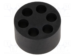Insert for gland; with metric thread; Size: M32; IP68; Holes no: 6