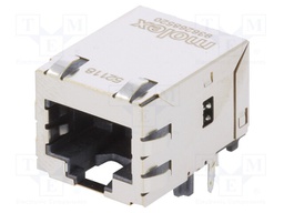 Socket; RJ45; MXMag; PIN: 8; shielded,with isolation transformer