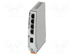 Switch Ethernet; unmanaged; Number of ports: 5; 9÷32VDC; IP30