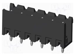 Connector: pluggable terminal block; socket; male; on PCBs