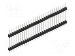 Connector: pin strips; pin header; male; PIN: 31; 2.54mm; THT; 1x31
