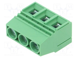 Connector: PCB terminal block; VP; 65A; 300V; PIN: 3; on PCBs
