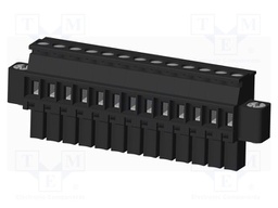 Connector: pluggable terminal block; plug; female; angled 90°