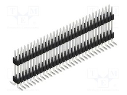 Connector: pin strips; pin header; male; PIN: 60; 1.27mm; SMT; 2x30