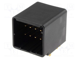 Socket; wire-board; male; J2000; 2.5mm; PIN: 10; THT; 250V; 4.6A