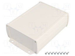 Enclosure: multipurpose; with fixing lugs; TEKAM; X: 106mm; Z: 45mm