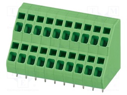 PCB terminal block, rated current: 17,5 A, rated voltage (II