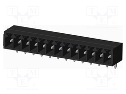 Connector: pluggable terminal block; socket; male; on PCBs