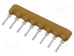 Resistor network: Y; 120Ω; No.of resistors: 4; THT; 0.3W; ±2%; 100V