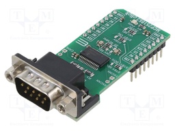 Click board; interface; GPIO,PWM,SPI; MCP251863; prototype board