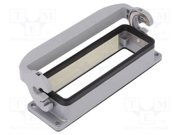 Enclosure: for HDC connectors; size 24; Pitch: 104x27mm