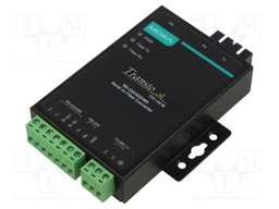 Serial device server; Number of ports: 2; 12÷48VDC; IP30; 0÷60°C