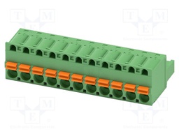 PCB connector, nominal cross section: 2.5 mm?, color: green,