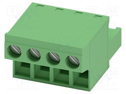 PCB connector, nominal cross section: 2.5 mm?, color: green,