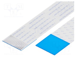 FFC cable; Cores: 13; Cable ph: 1mm; L: 304mm; 60V; Plating: tinned