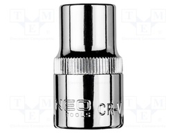 Socket; 6-angles,socket spanner; HEX 12mm; 1/2"